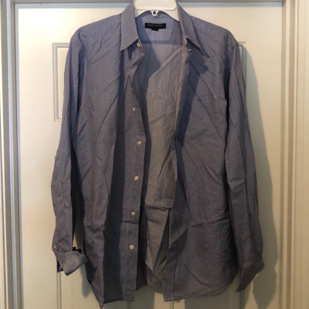 Collared button down shirt